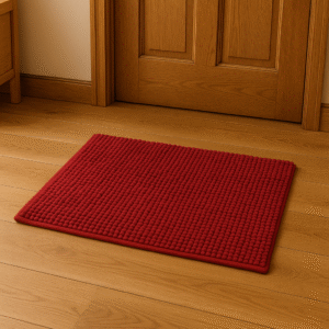 Maroon Bubble Style Doormats